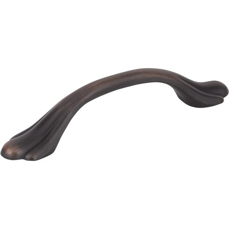 Elements 3" Center-to-Center Brushed Oil Rubbed Bronze Gatsby Cabinet Pull 3208DBAC